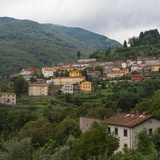 Castello di Pescaglia, vista del borgo