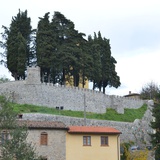 Castello di Molazzana, mura